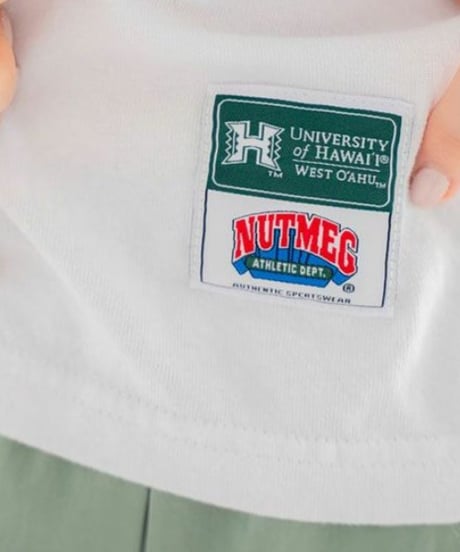 Ungrid (アングリッド) NUTMEG、HAWAII大学別注 ロゴノースリトップス 112432784001