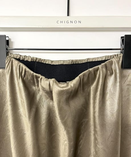 CHIGNON　シニヨン　レザーライクマーメイドスカート　2144-047