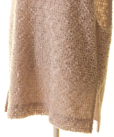 Cafune　カフネ　フェザーベスト  feather vest545915 本州送料無料！