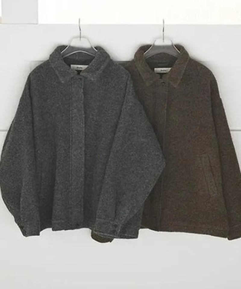 anuke アンヌーク Sliver Zip Blouzon ブラウン 36 anuke（アンヌーク） Sliver Zip Blouzon 即日発送 : RAPTURE - 通販