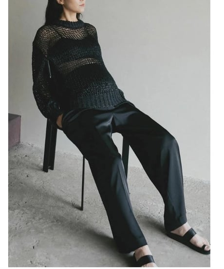 anuke アンヌーク Reha. Satin Wide Pants  72610701 2026NEWARIIVAL