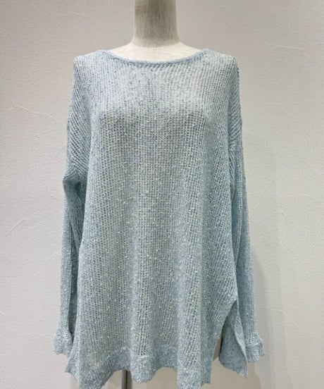 CYAN TOKYO　シアン トウキョウ　ネップメッシュニットTOPS 601461