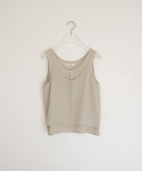 anuke アンヌーク　Camisole Layered Tanktop　62610428