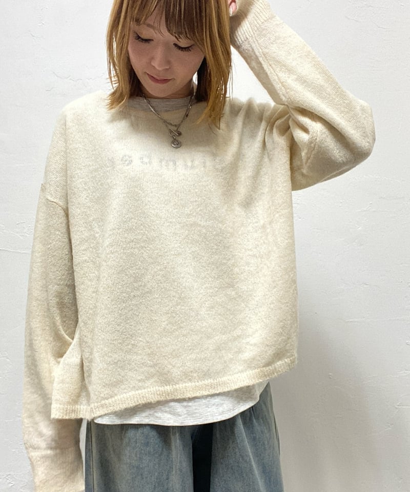 CHIGNON シニヨン シアーボリュームニットプルオーバー/9554-074JR