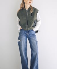 CYAN TOKYO シアン トウキョウ ヴィーガンレザーバルーンギャザー