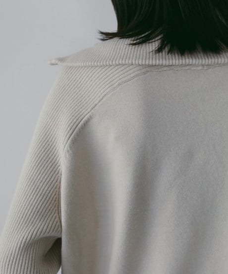 anuke アンヌーク  Zip Rib Knit 62610504 本州送料無料！2026NEWARIIVAL