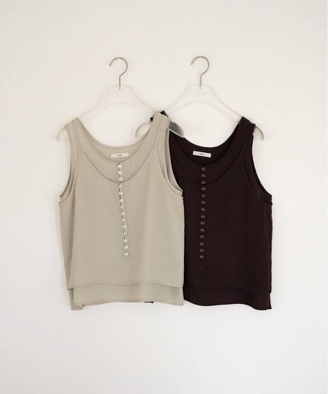 anuke アンヌーク　Camisole Layered Tanktop　62610428