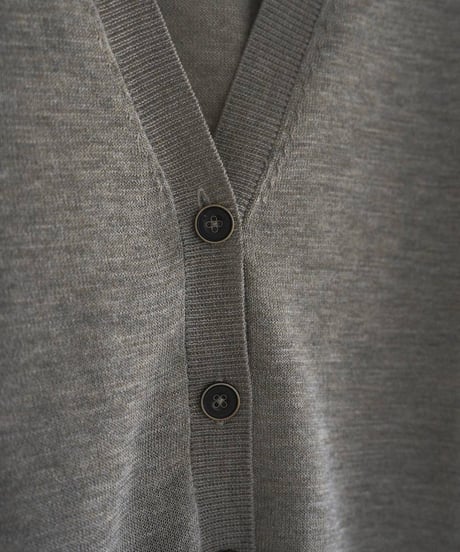 anuke アンヌーク　Highgauge Sheer Cardigan　62610522