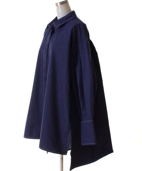 デニムライクシャツジャケット