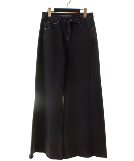 TRANOI.　トラノイ スーパーワイドデニムパンツ231R503
