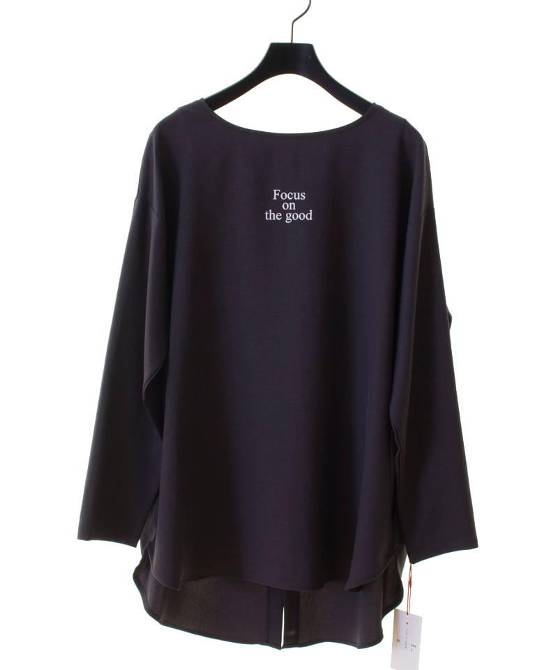 Dignite collier ディニテコリエ ロゴTブラウス 80256044 | Deargo