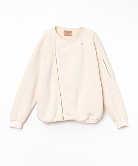 AMU アムー　　　　Garance et VioLette ギャランスエトヴィオレット　顔料染ライダースC/D　	23235-3710X