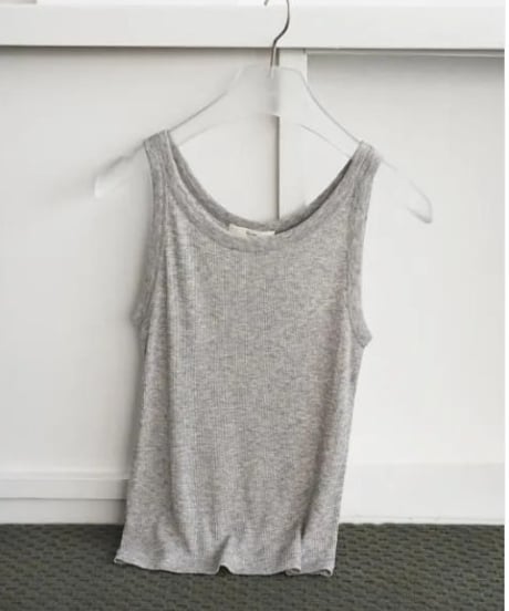 anuke アンヌーク Wool Rib Tanktop 62610614 本州送料無料！4月中旬～5月中旬発送予定
