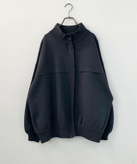 ミラノダンボールKNITボリュームブルゾン　986-18124