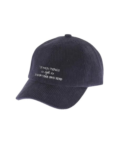 ungrid　(アングリッド)コーデュロイCAP キャップ　 112251012201