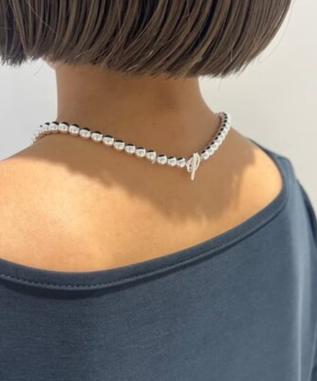 CHIGNON　シニヨン　ﾏﾙﾁWAY丸玉ﾁｪｰﾝﾈｯｸﾚｽ 0045-366RT