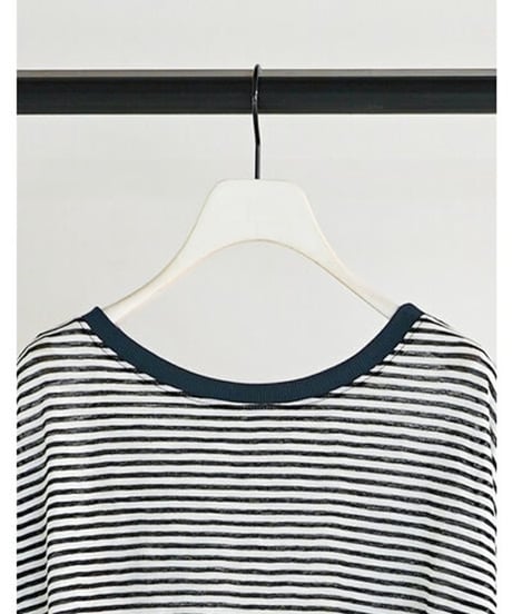 CHIGNON　シニヨン　   シアーボーダーTee   8461-107KK 2026NEWARIIVAL