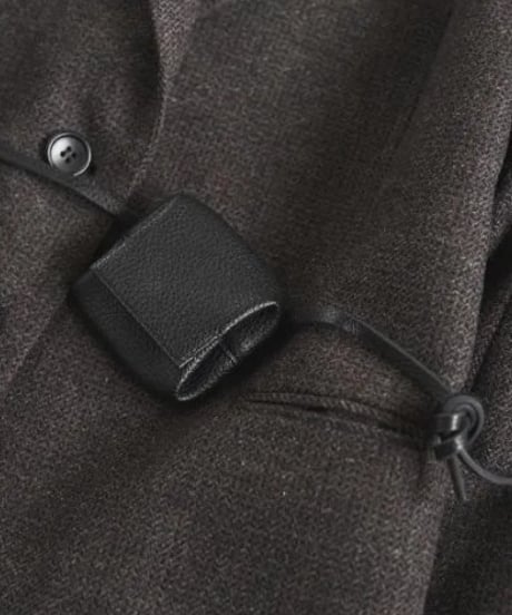 anuke (アンヌーク） Ecoleather Waist Pouch 62521023