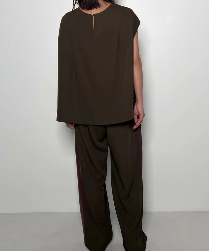 CHIGNON パンツ CHIGNON シニヨン ベロア メッシュ パンツ 3754-053kk-kk 2025aw