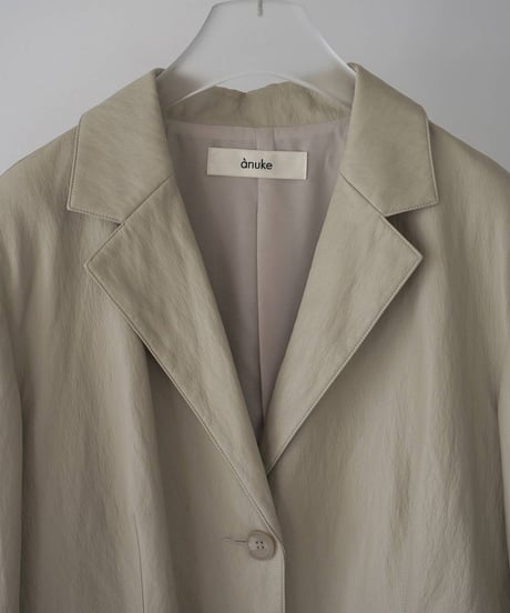 anuke アンヌーク Ecoleather Tailored Jacket 62610105 本州送料無料！