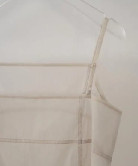 anuke アンヌーク Sheer Panel Longcamisole 62610421 5月下旬発送予定
