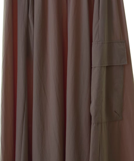 Pauline Bleu(ポリーヌブロー)　ストレッチカーゴスカート　stretch cargo skirt