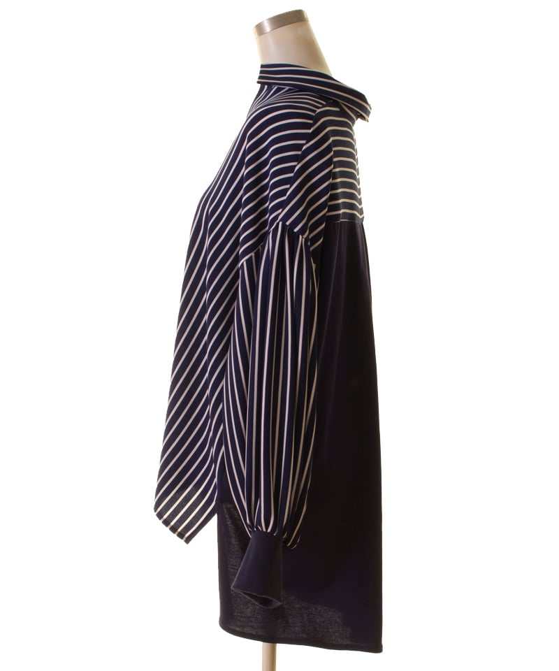 Dignite collier ディニテコリエ 異素材切替 リラックススキッパー