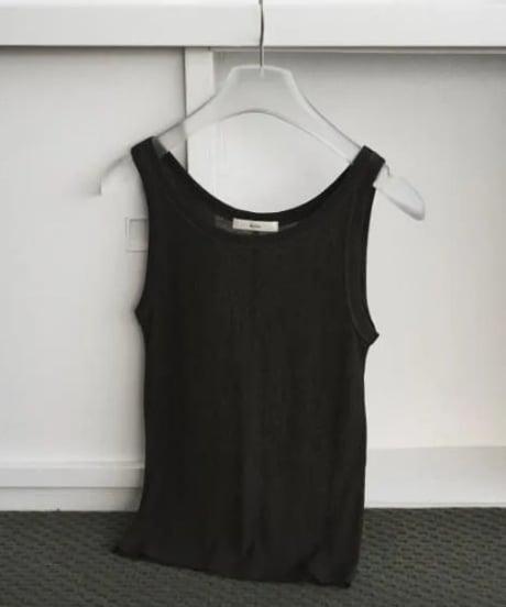 anuke アンヌーク Wool Rib Tanktop 62610614 本州送料無料！4月中旬～5月中旬発送予定