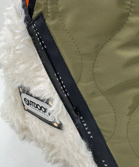 RISLEY　リズレ　Triangle fur quilt mini bag　1740985【R2503-FQB45】