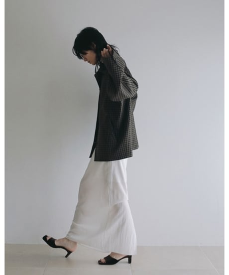 anuke アンヌーク Sheer Pencil Skirt 62620806