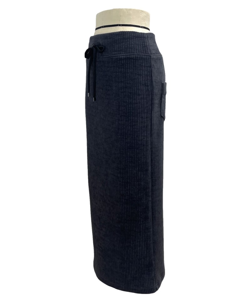 ayane アヤン モールニットコーデュロイペンシルスカート 873808