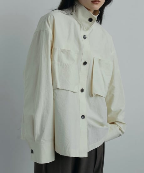 anuke アンヌーク　Pocket Standcollar Shirts 62520408 本州送料無料！