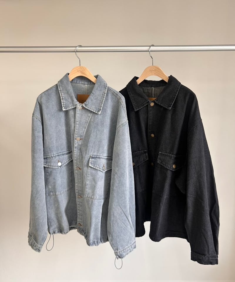 AGAWD デニム　アガウド AgAwd/アガウド Denim Over Shirt（デニムオーバーシャツ