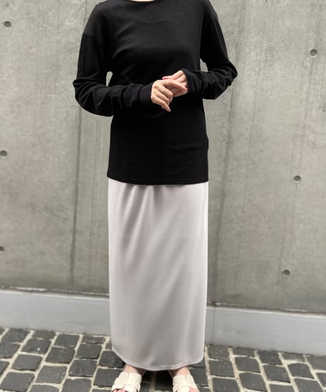 cafune カフネ PASSIONE パシオーネ ROBE　ローブ cotton gauze crew neck tops コットンガーゼクルーネックトップス　435922