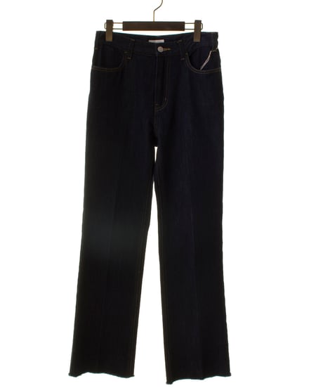 cafune カフネPASSIONE パシオーネ　Robe(ローブ）　フレアーデニム　カットオフデニム　335624
