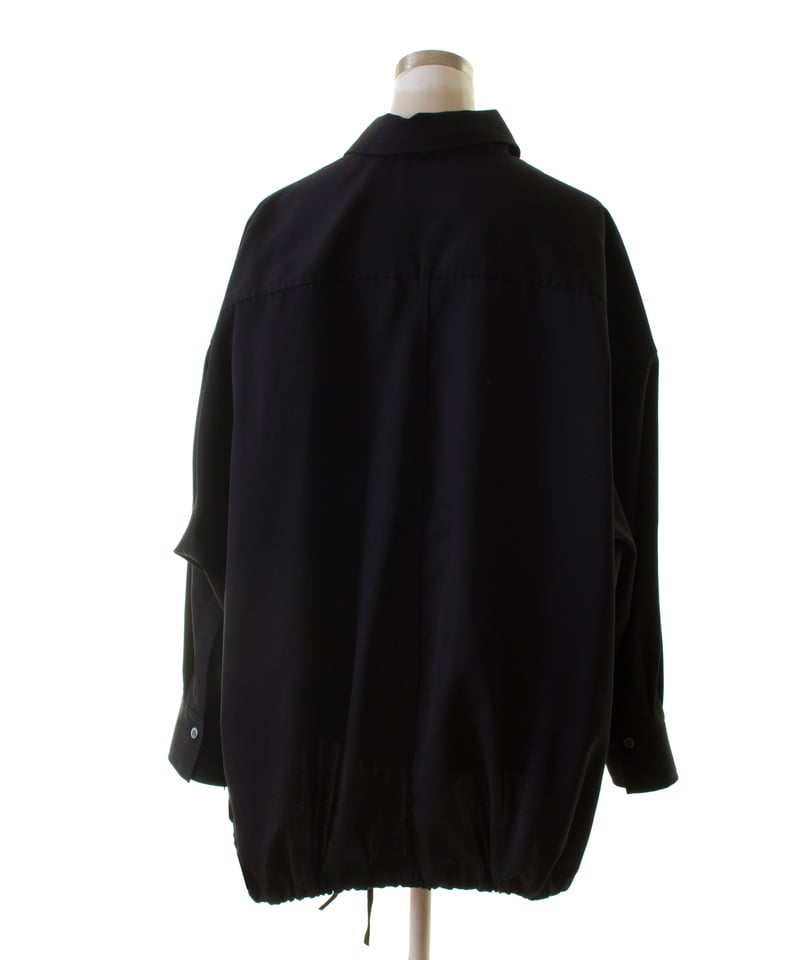 maribaroni様 Y's BORN PRODUCT] COTTON TWILL DEFORMED SLEEVE SHIRT(XS