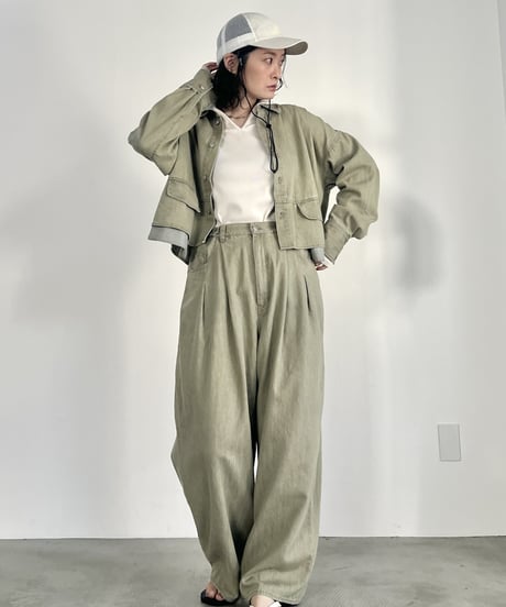 FOSI. フォーシ 2タックボリュームパンツ　F2166 2026NEWARIIVAL