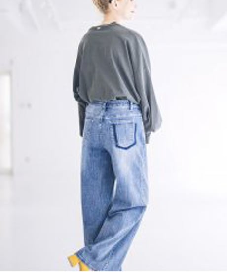 INDIMARK ニュー ワイド デニム インディゴ WJ168