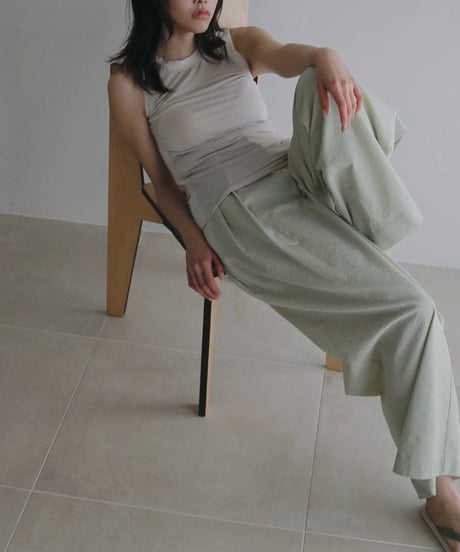 anuke アンヌーク　Bicolor Tank Top　62610607
