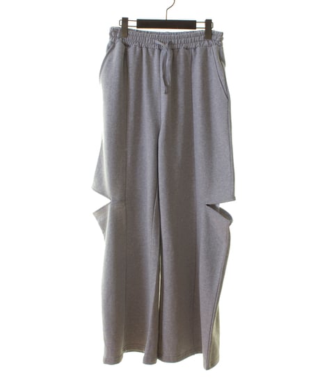 トラノイ TRANOI. 2way slit sweat pants ツーウェイスリットスウェットパンツ　214J505
