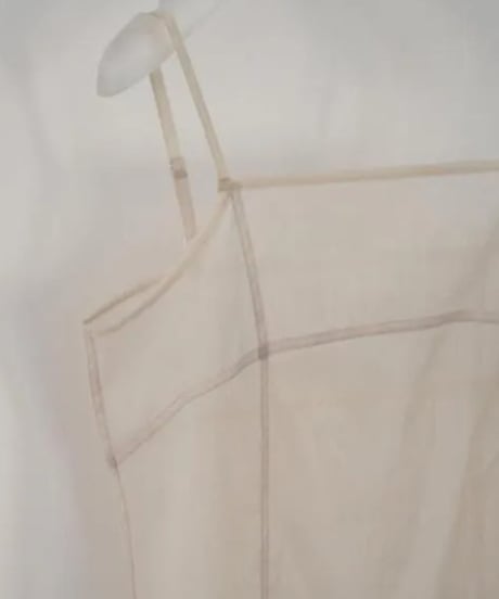 anuke アンヌーク Sheer Panel Longcamisole 62610421 5月下旬発送予定