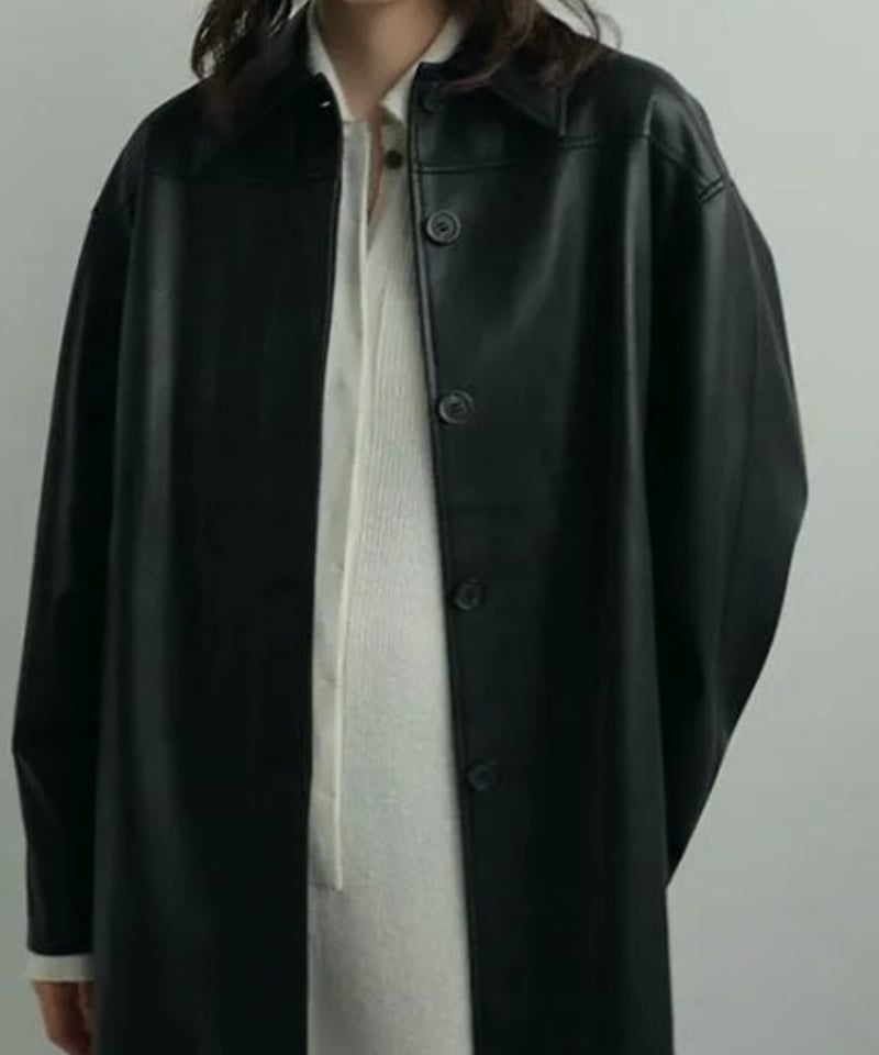 anuke アンヌーク anuke(アンヌーク) Ecoleather Over Jacket