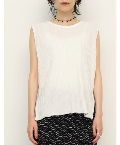 CHIGNON　シニヨン　[8862-406KK] ﾗｲﾝﾜｯｼｬｰﾀﾝｸﾄｯﾌﾟ