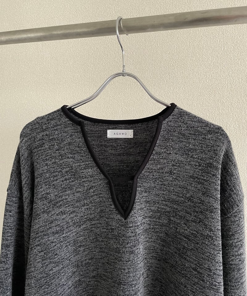 TODAYFUL - agawd パイピング  トップス AgAwd アガウド Vneck Piping Tops Vネックパイピングトップス