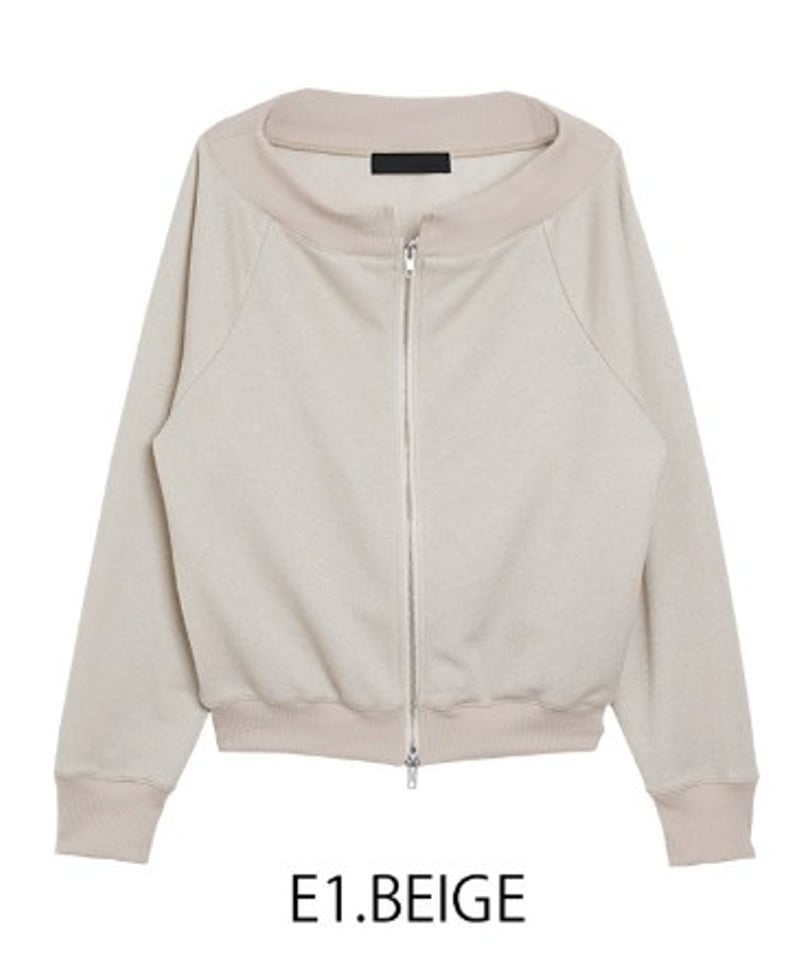 MICALLE MICALLE ミカーレミカーレ オフショルダージップ