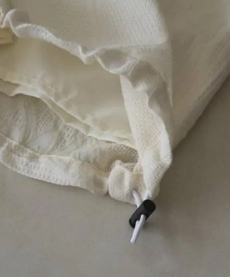 anuke アンヌーク Jacquard Drawstring Pants　62610707　本州送料無料！5月中旬～6月中旬発送