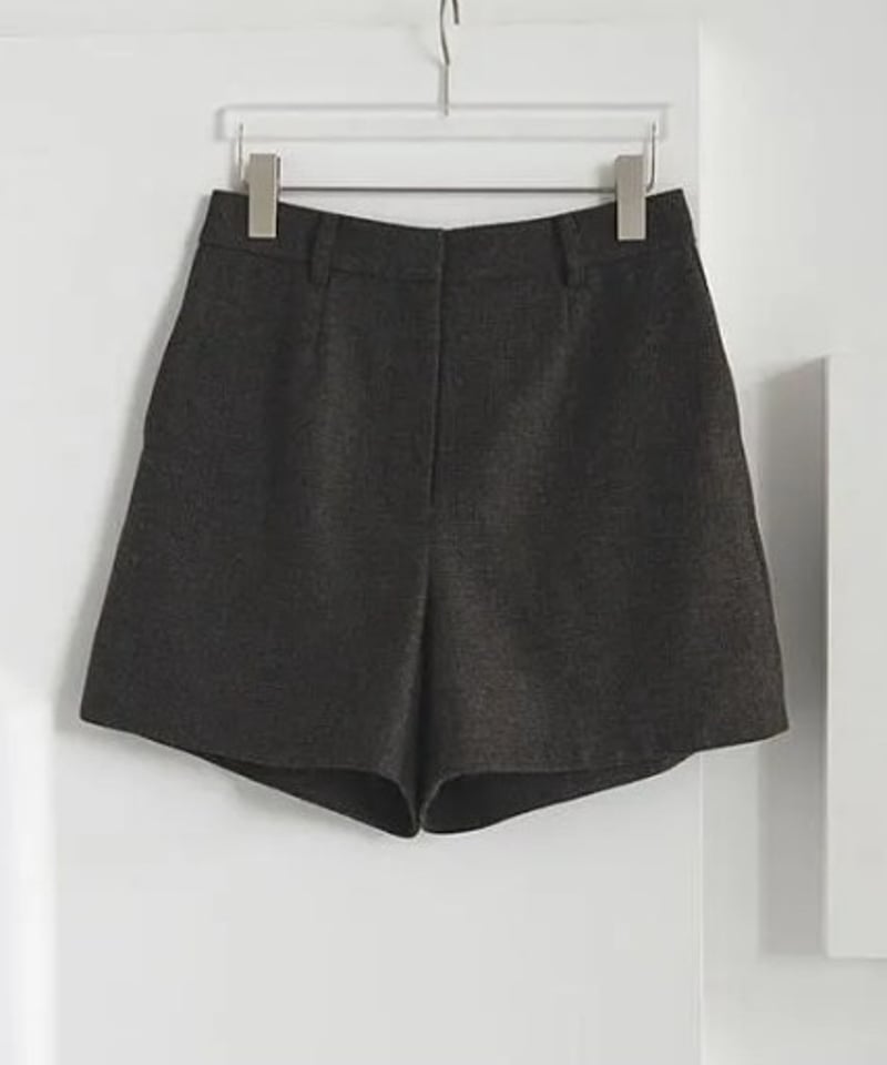 anuke Herringbone Short Pants ブラウン 36 anuke Herringbone Short Pants ブラウン 36