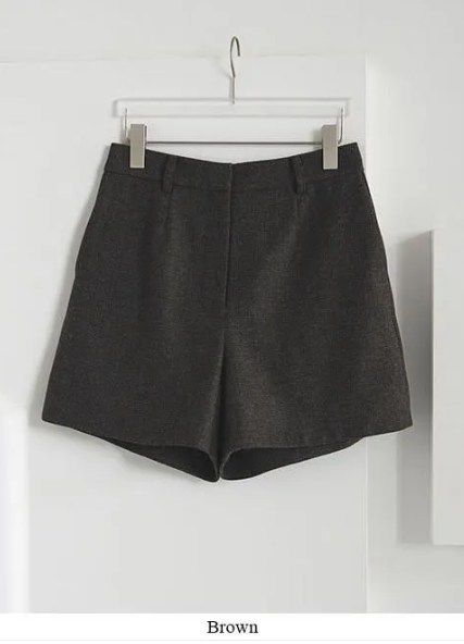 anuke (アンヌーク） Herringbone Short Pants 62520728