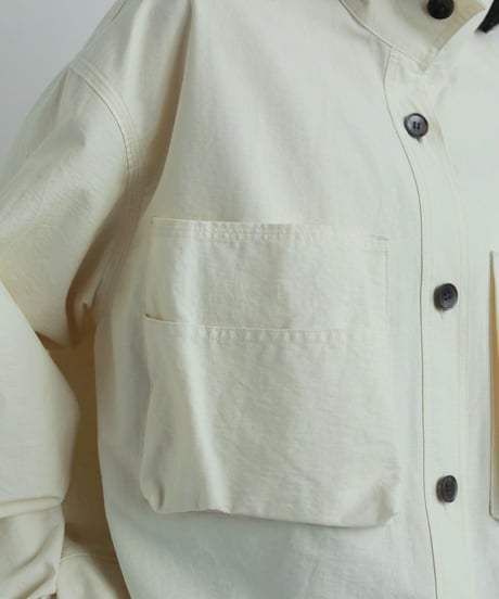 anuke アンヌーク　Pocket Standcollar Shirts 62520408 本州送料無料！
