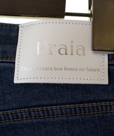 Praia(プライア　裏起毛スキニーデニム　25146